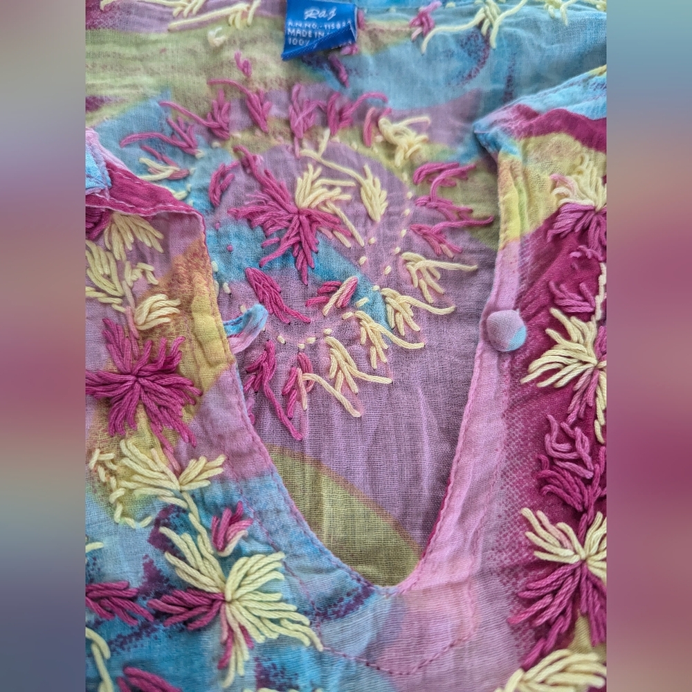 Raj Embroidered Tunic - Picture 3 of 13